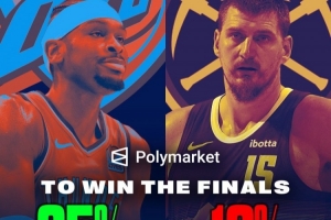 市场预测机构：约基奇MVP概率领先SGA 但夺冠概率远低于后者