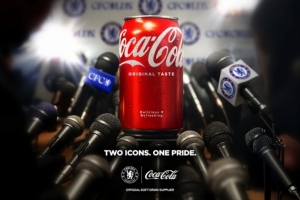 官方：切尔西与可口可乐建立新的长期合作关系