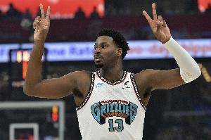 场均17.9分5.3板！灰熊迎战掘金 缺阵2场的小贾伦·杰克逊复出