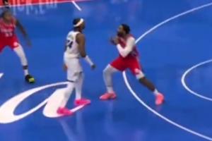 起冲突了！庄神摆出拳击架势准备动手！萨格斯升级事态被驱逐