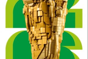 FIFA合作乐高推出1:1复刻大力神杯 卡洛斯：这不仅是拼搭一座奖杯