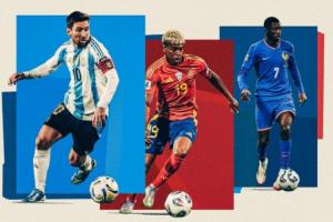 TA评世界杯球队实力排行：阿根廷第1，西班牙法国2-3，葡萄牙第7