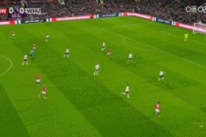 阿玛德禁区倒地，裁判没有表示