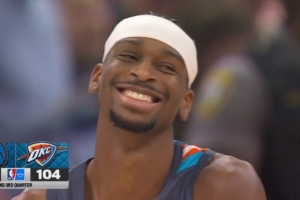 又打花了！雷霆第三节41-26净胜独行侠15分 带着30分优势进入末节