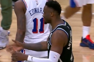 没这个必要！最后时刻双方都不打了 但字母哥哥上个压哨反篮