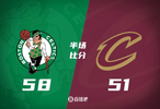 半场战报-凯尔特人领先骑士7分普理查德18分米切尔7中2